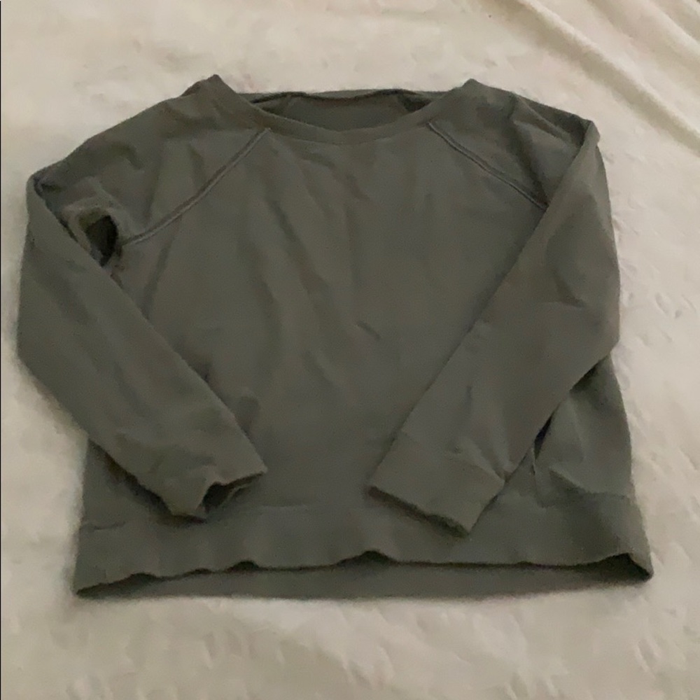 Green Lulu Lemon Long Sleeve